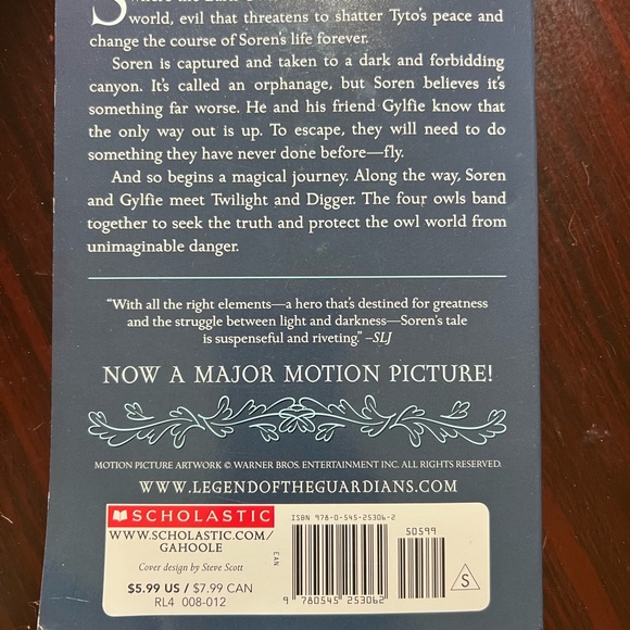 Guardians of Ga'hoole The Capture by Kathryn Lasky - Picture 2 of 3